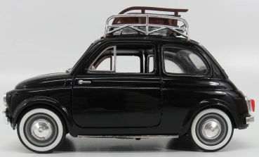 Solido Prestige Fiat 500 mit Gepäckträger 1960 Metallmodell in Originalbox (9553)